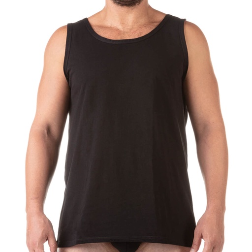 Singlet grandes tailles en coton pur