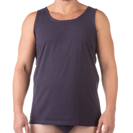 Singlet grandes tailles en coton pur