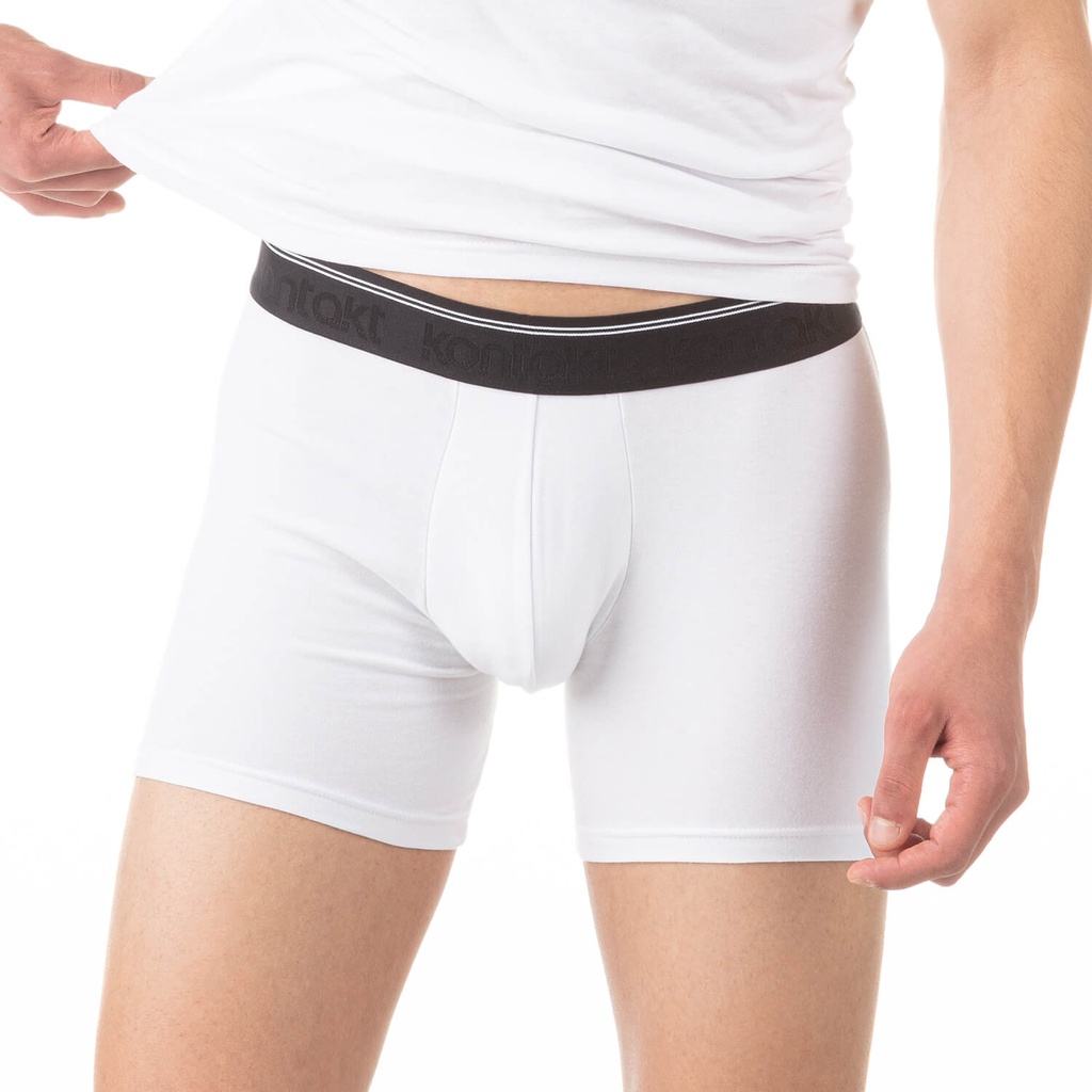 Boxer homme en coton stretch