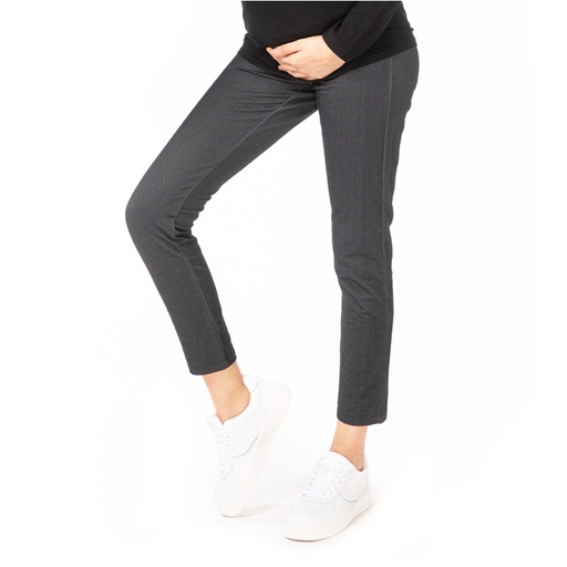 Legging femme enceinte taille haute effet denim