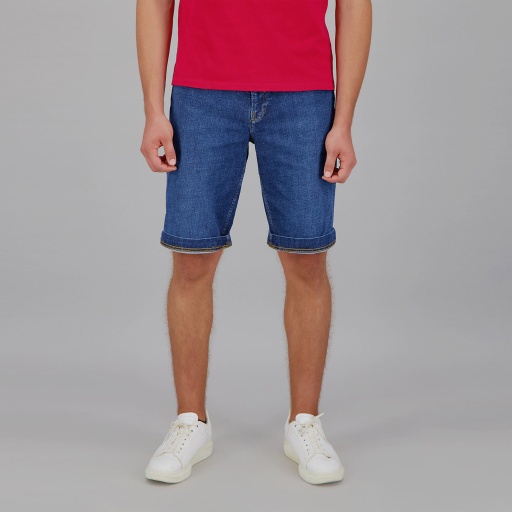 [01-010-04-003-K159-40] Bermuda homme en jeans (Jeans  Clair, 40)