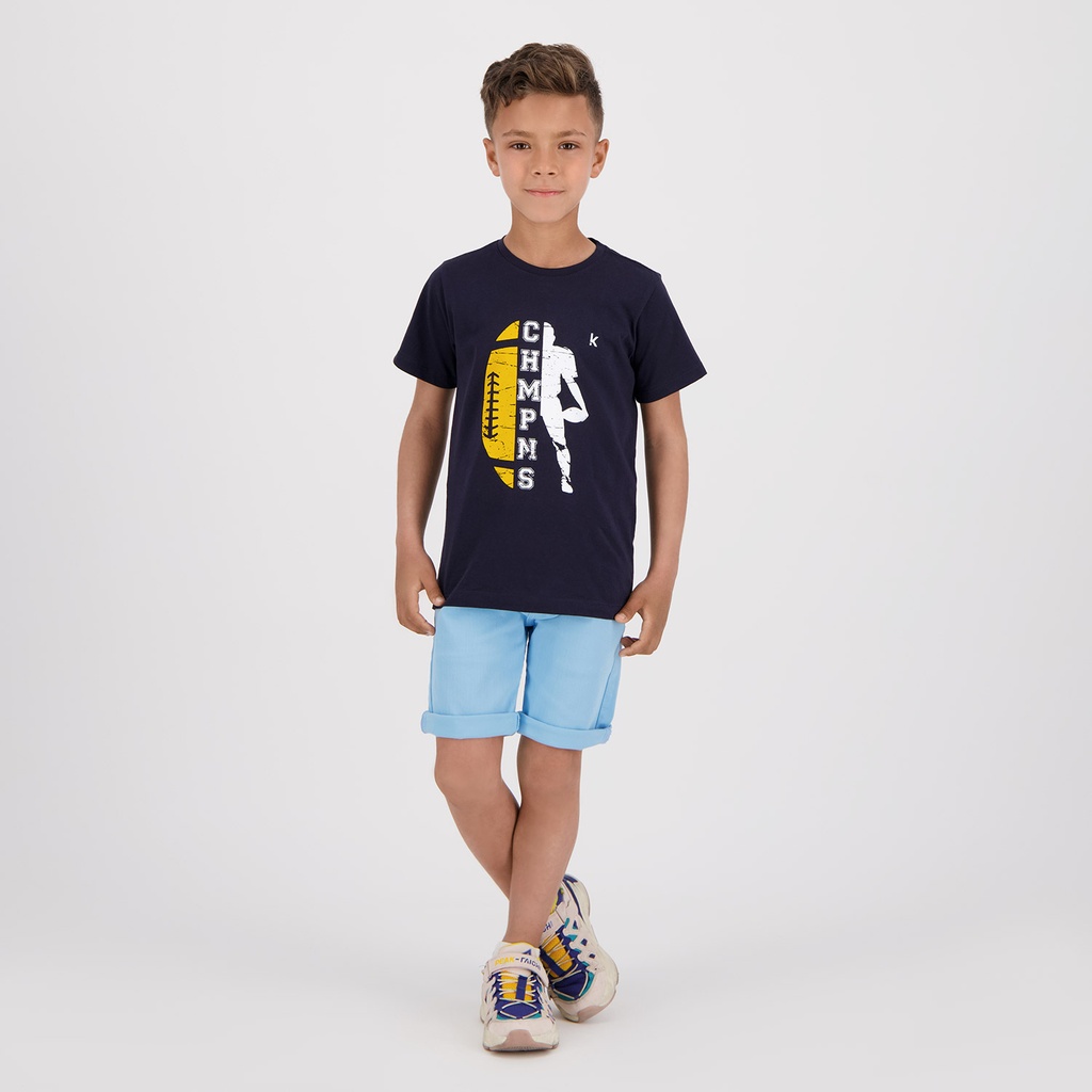 T-shirt garçon manches courtes CHMPNS