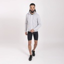 Hoodie zippé homme avec broderie