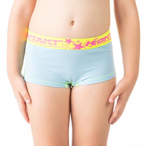 Boxer fille en coton stretch