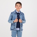 Veste workwear garçon en jeans