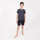 Ensemble garçon t-shirt manches courtes all over CASSETTE et short