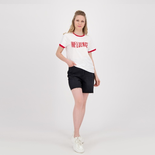 [01-010-18-040-K160-36] Short femme en jeans (Jeans Noir, 36)