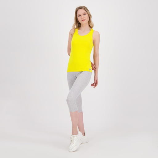 [05-010-12-042-K033-34] Débardeur de sport femme&amp; bodi (Jaune, 34)