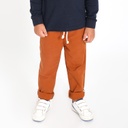 Pantalon chino garçon jogger fit