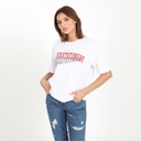 T-shirt oversized femme manches courtes UNDERSTATEMENT