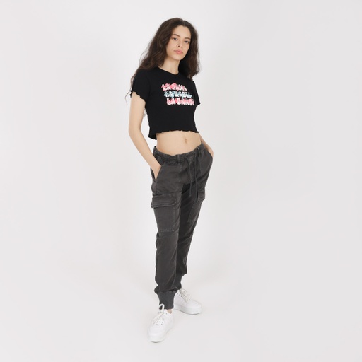 Jogger cargo femme