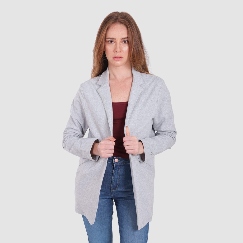 Blazer femme en molleton