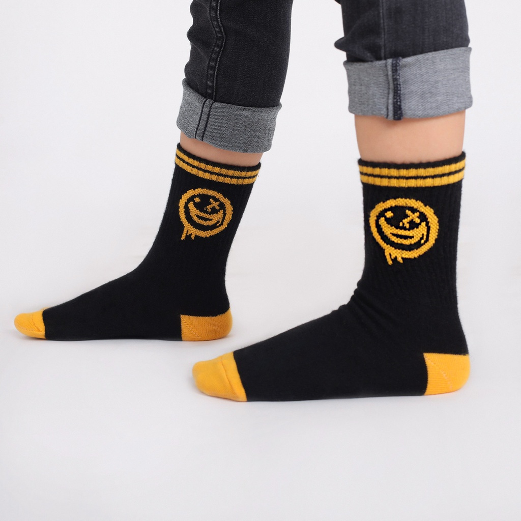 Chaussette garçon SMILEY