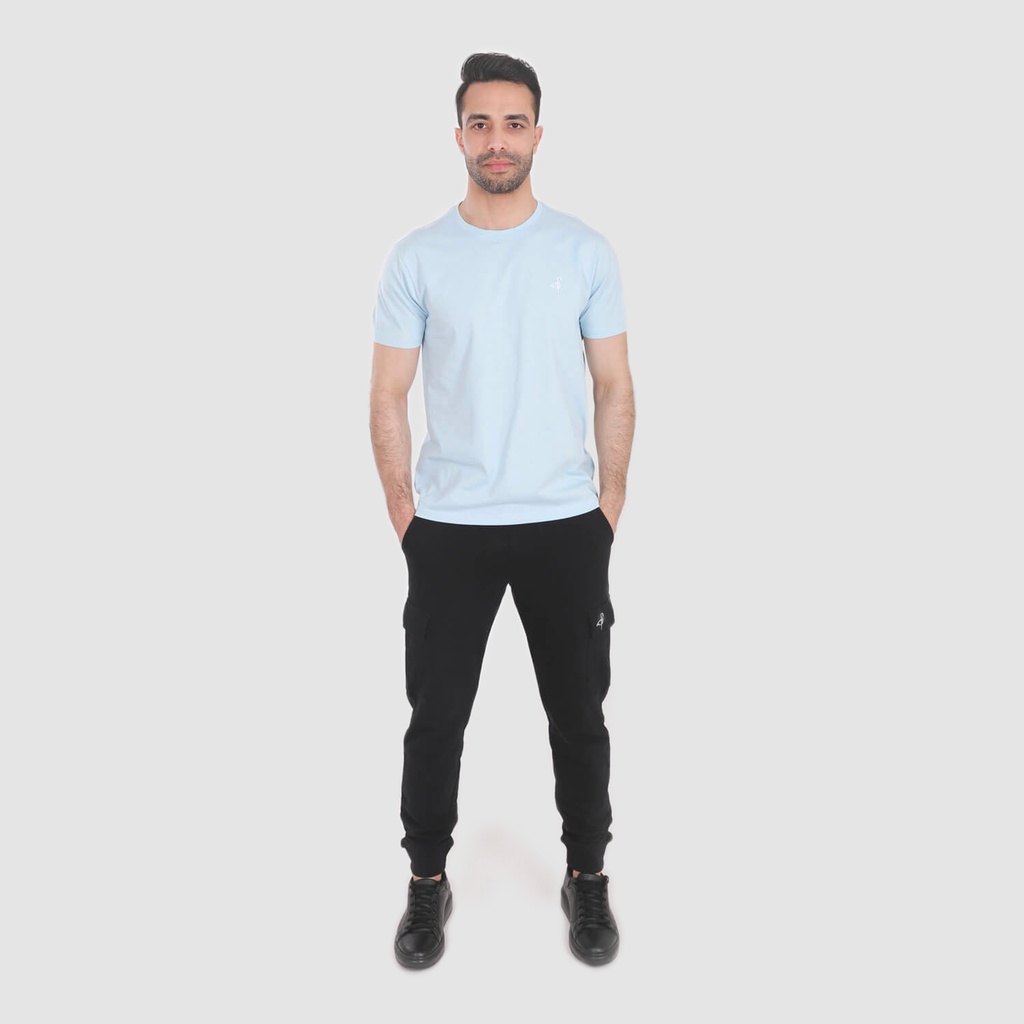 T-shirt homme manches courtes avec broderie