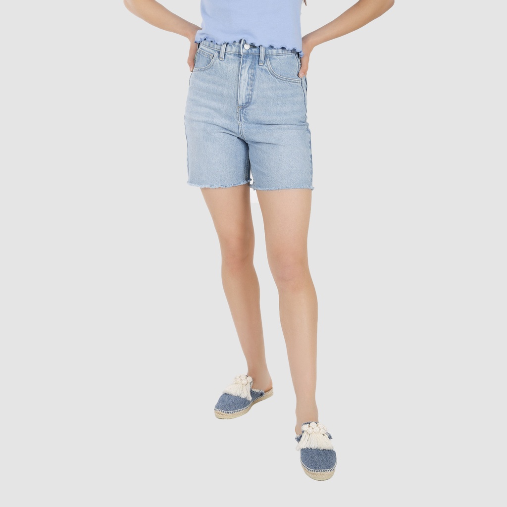 Straight short femme en jeans - NERMINE