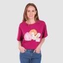 T-shirt crop femme THE THREE GIRLS