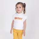 T-shirt bébé manches courtes avec volant KONTAKT