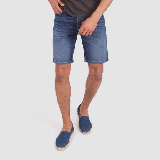 [01-010-18-062-K490-38] Short regular homme en jeans - YASSINE (38)
