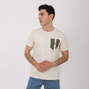 T-shirt homme manches courtes avec poche poitrine