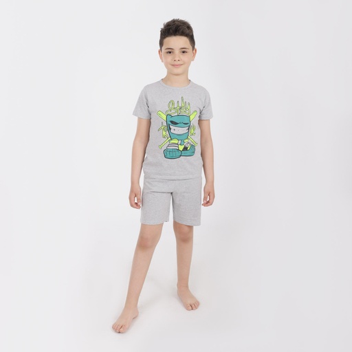 [05-010-71-015-K025-10A] Ensemble garçon manches courtes et short STAY TRUE (10A)