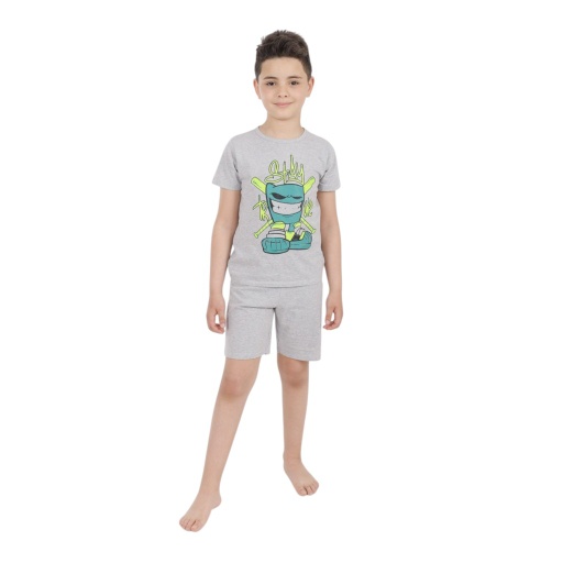 [05-010-71-015-K025-10A] Ensemble garçon manches courtes et short STAY TRUE (10A)