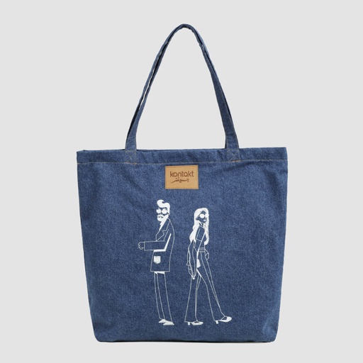 Tote bag en jeans DALI &amp; KINDA