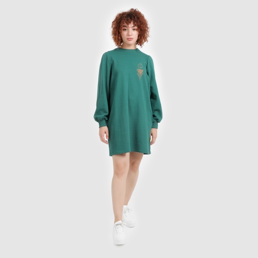[05-010-91-007-K054-L] Robe oversized sweat femme KHOMSA (L)