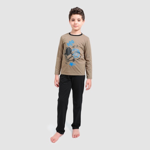 [05-010-16-231-K826-10/12A] Pyjama garçon manches longues SPACE BOY (10/12A)