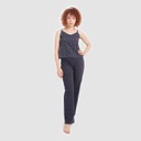 Ensemble femme bretelle et pantalon IMPRIME ETOILE