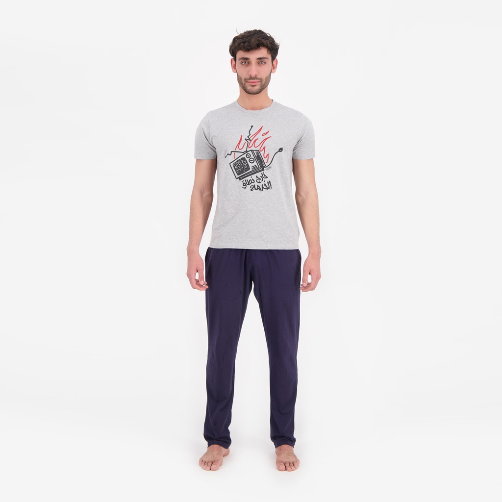 Pyjama homme manches courtes خارج نطاق الخدمة