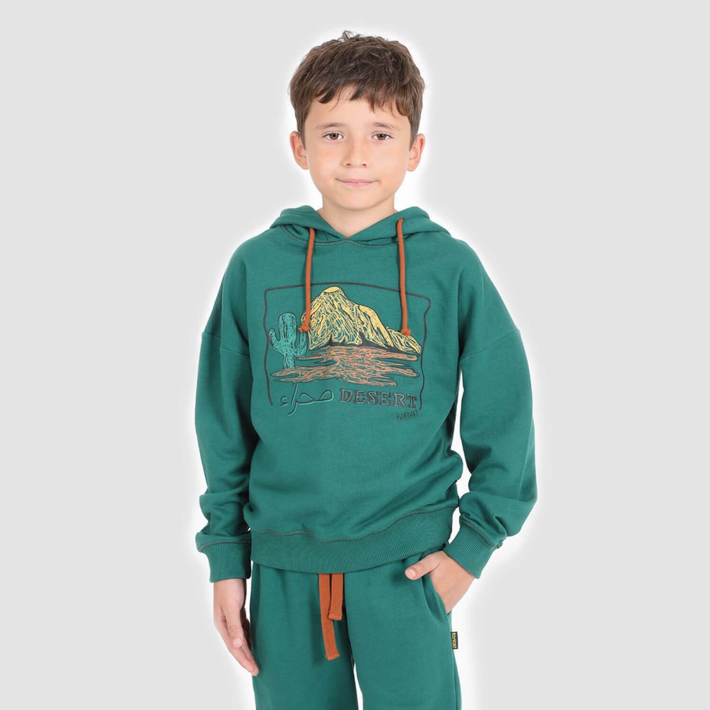 Hoodie garçon oversized صحراء DESERT