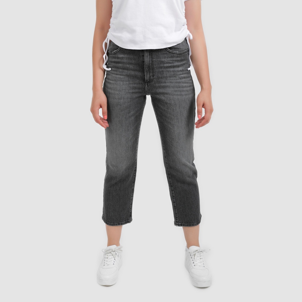 Cropped Straight jeans femme – SARRA