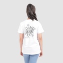 T-shirt unisexe enfant manches courtes COLORIAGE EYES + 1 feutre textile gratuit