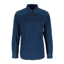 Chemise western homme en jeans - SHEMS