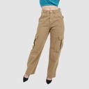 Pantalon cargo femme-KAMILA