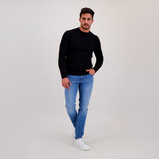 Pull homme en maille fine