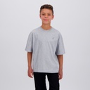 T-shirt oversized garçon manches courtes avec broderie