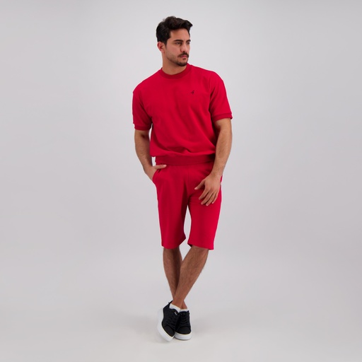 Short homme en molleton poche italien