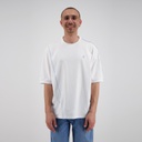 T-shirt oversized homme manches courtes avec piping et broderie