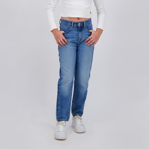 Mum fille en jeans