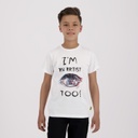 T-shirt garçon manches courtes I'M AN ARTIST TOO