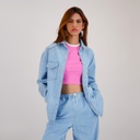 Chemise oversized femme en jeans- SHER