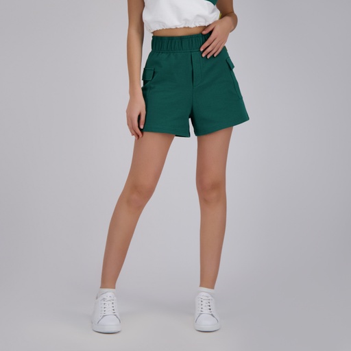 Short cargo femme en molleton