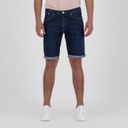 Short homme en jeans avec revers - YASSINE