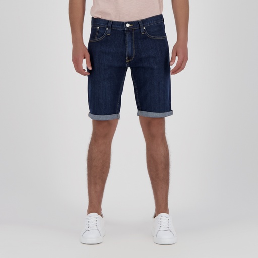 Short homme en jeans avec revers - YASSINE