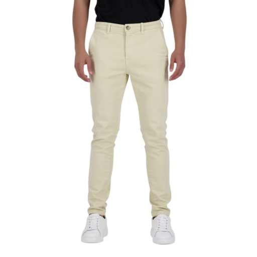 [01-010-01-482-K005-28] Pantalon Chino slim homme - CHEDI (Beige, 28)