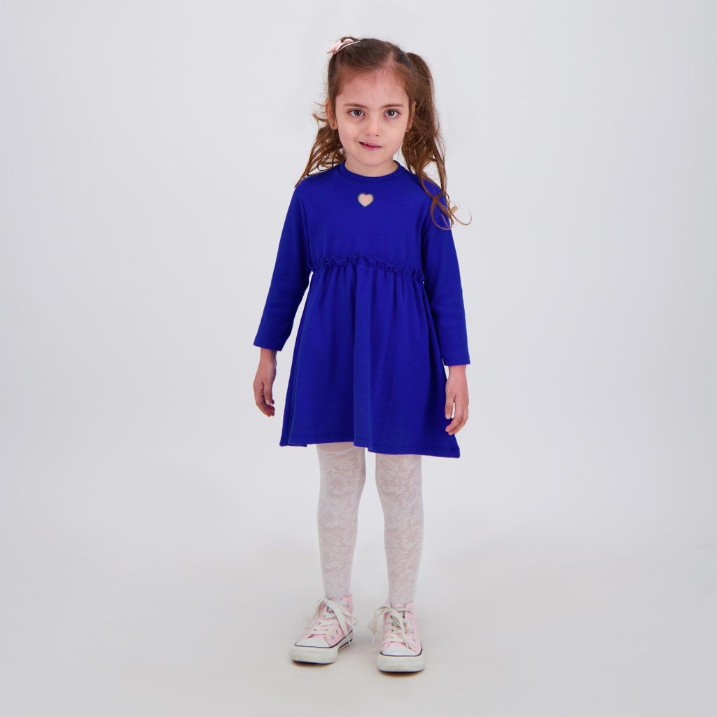 Robe bébé fille avec cut out cœur