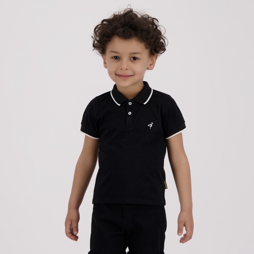 Polo bébé manches courtes avec broderie