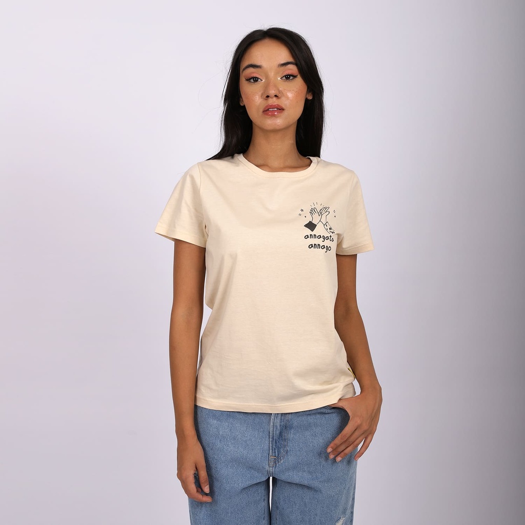 T-shirt femme manches courtes ANNAGATA ANNAGO