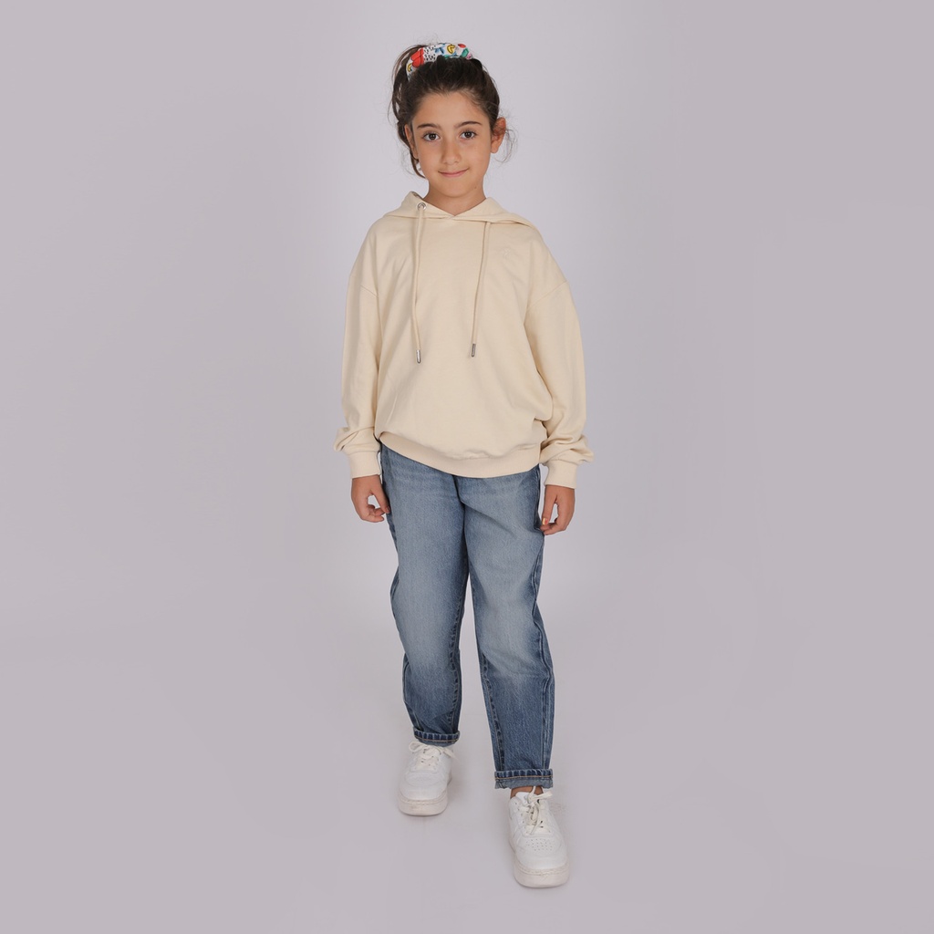 Hoodie unisexe enfant avec broderie